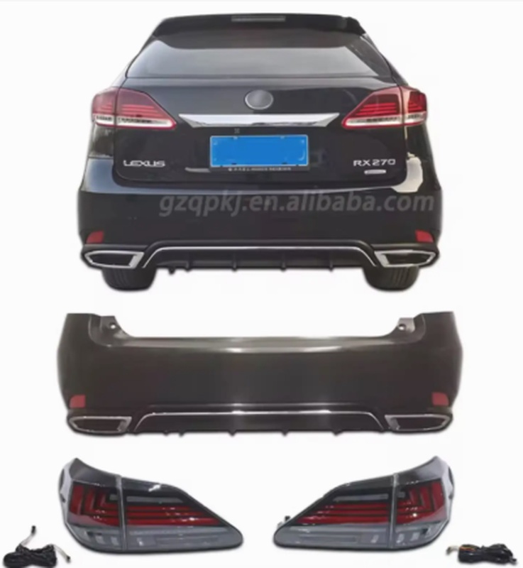 Задний бампер на Lexus rx 350 2010-2015